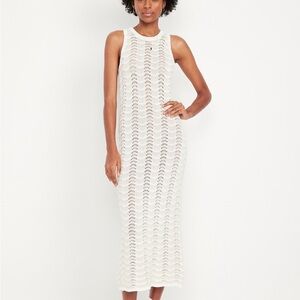 Old Navy White Maxi Dress